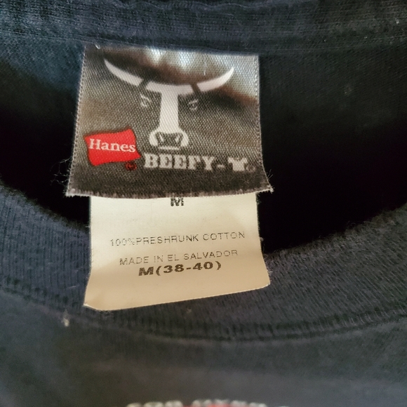 M Men's Black Graphic Tee White's Boots - Picture 4 of 7